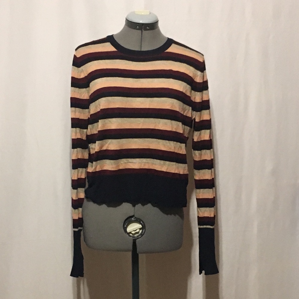 Zara Knit Long Sleeve Shirt
